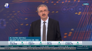 Bilişim ve İnovasyon Derneği Başkanı Mehmet Fatih Zeyveli A Para'da Teknoloji Çağı Programının Konuğu Oldu